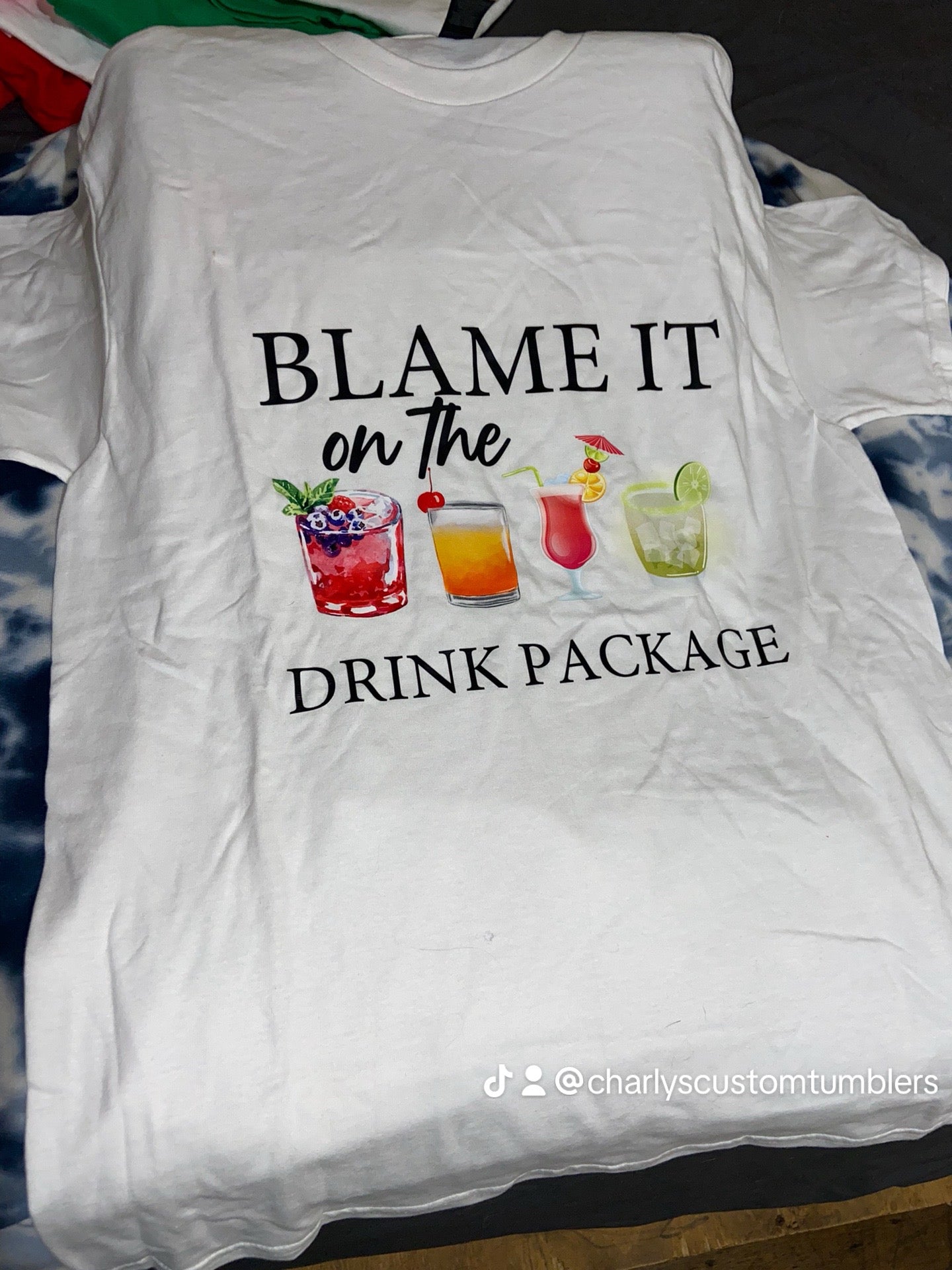 Blame it on the drink